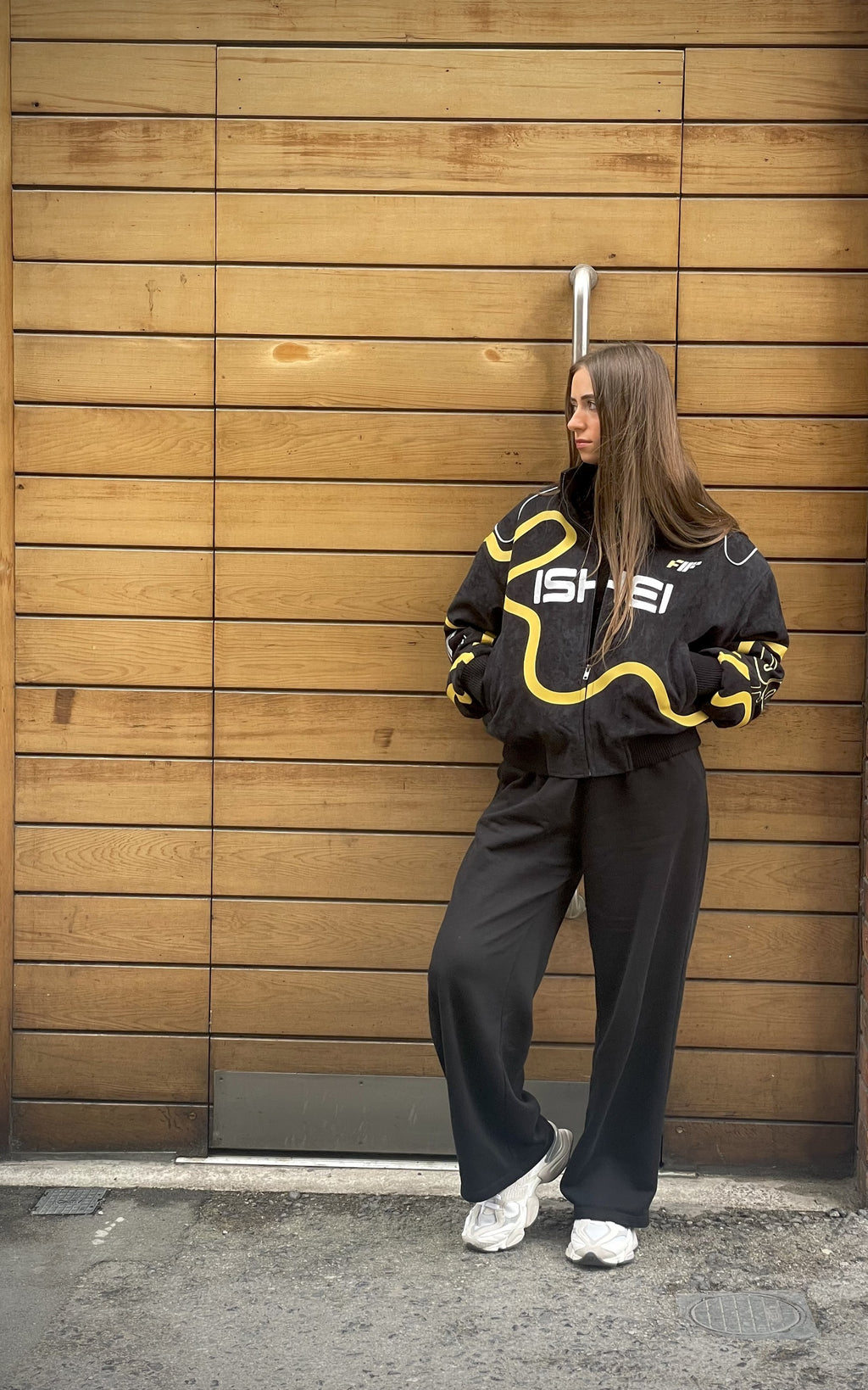 ISHEI Suede Racing Jacket