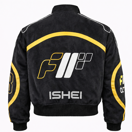 ISHEI Suede Racing Jacket