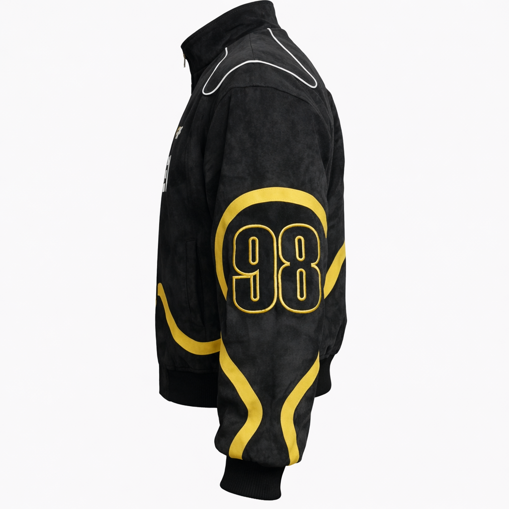 ISHEI Suede Racing Jacket