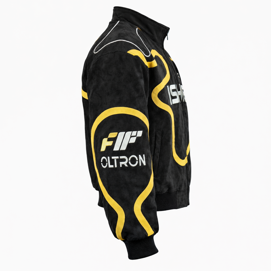 ISHEI Suede Racing Jacket